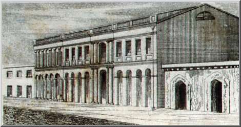 Théâtre français d'Orléans, ouvert en 1819