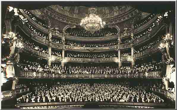 27 mars 1950, 250e anniversaire du Thtre de la Monnaie