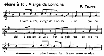Ferdinand Tourte : Gloire  toi, Vierge de Lorraine