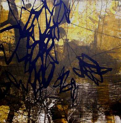''Trees IV'', eau-forte et aquatinte, 50x50 cm, 1996