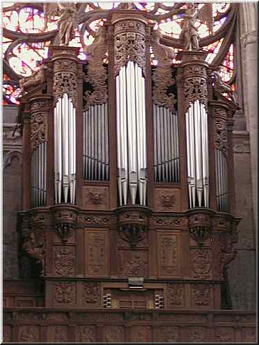 Orgue de la Collegiale N-D de Vernon (Eure) - © Marie-France Chatelais, 2004