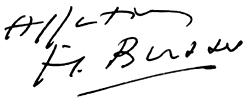 SIgnature d'Henri Bsser