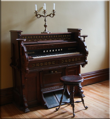 Harmonium, presbytre de l'glise Sacr-Coeur, Chicoutimi (QC) Canada