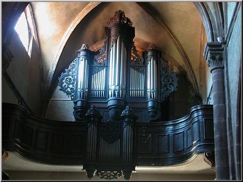 Kayserberg, église Sainte-Croix, orgue Joseph Watrin, 1720