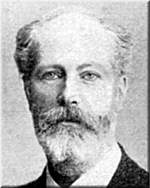 Charles Lefebvre (1843-1917), Grand Prix de Rome 1870, professeur de la classe d&#39;Ensemble instrumental au. Conservatoire de Paris ( photo Benque ) - lefebvre01