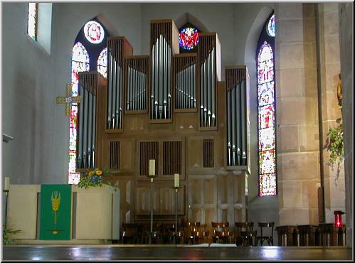 Munster, église Saint-Léger, orgue Christian Guerrier, 1986