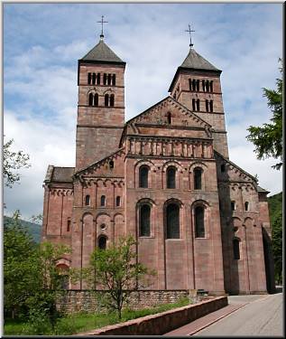 Murbach, abbatiale Saint-Lger, orgue Martin et Joseph Rinckenbach, 1906