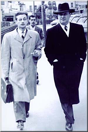 Toufic Succar ( gauche) et Bertrand Robilliard
