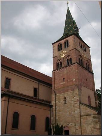 Turckheim, glise Sainte-Anne, orgue Alfred Kern 1980, dans buffet de 1755